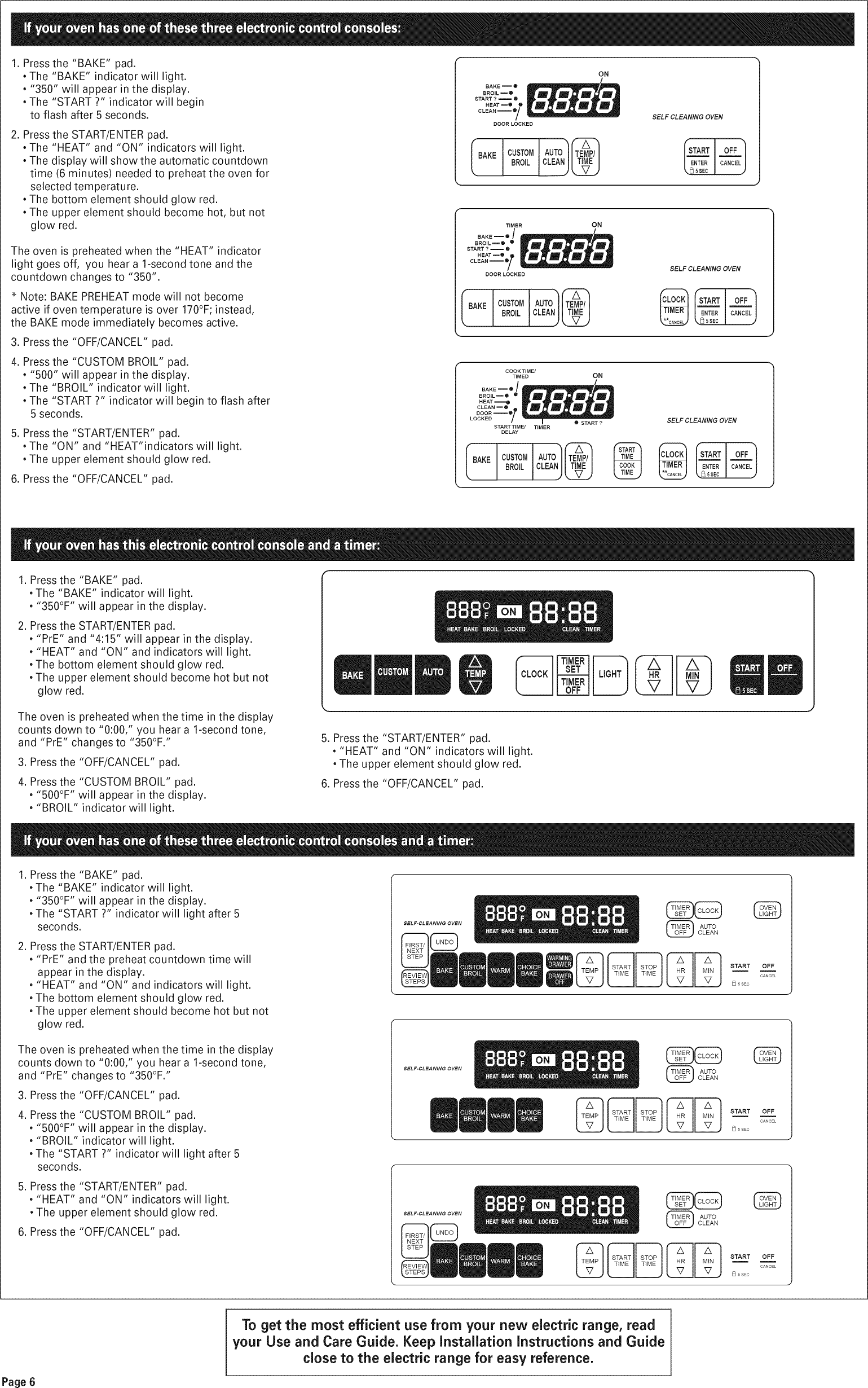Whirlpool GR458LXLQ0 User Manual ELECTRIC RANGE Manuals And Guides L0906454