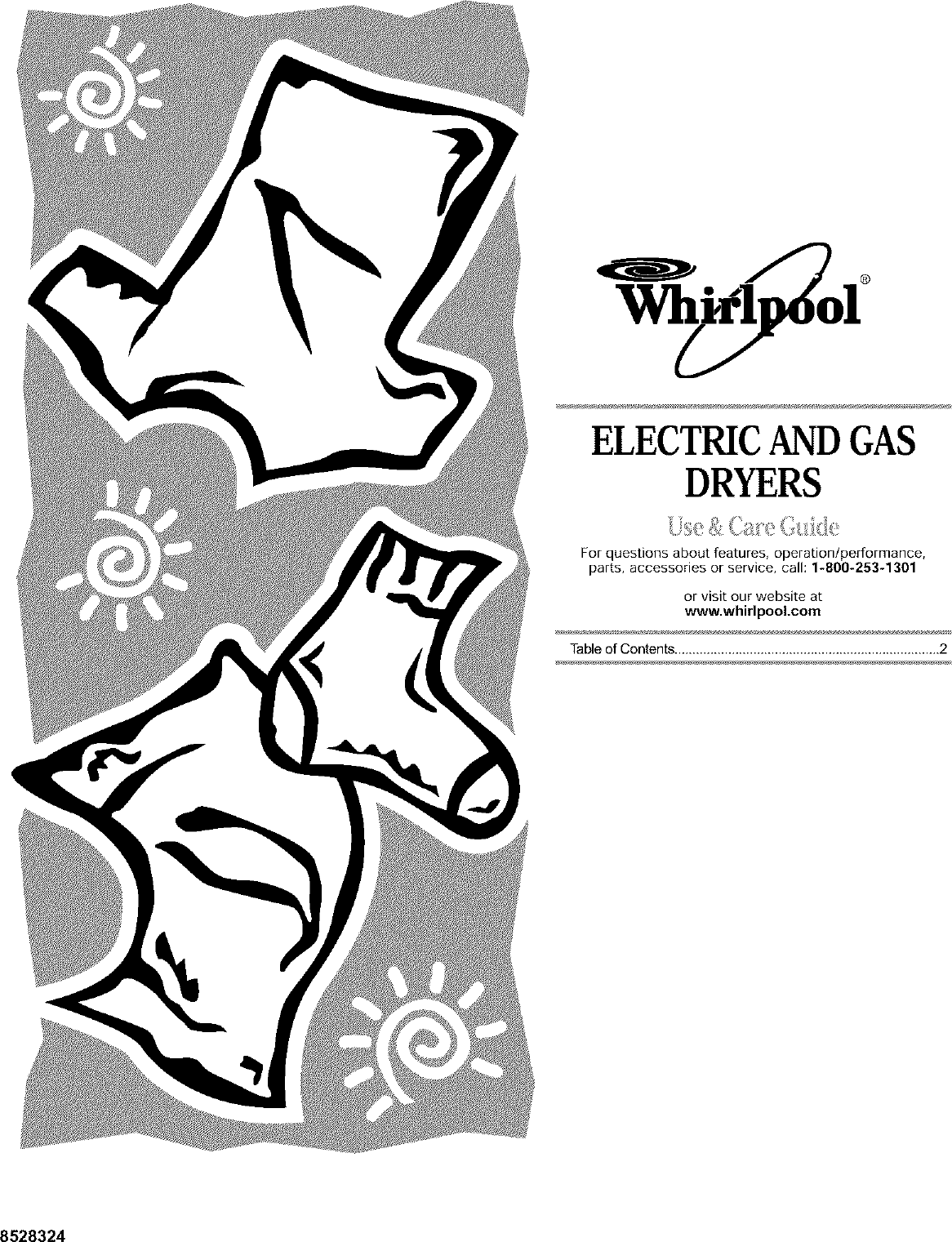 Whirlpool LER4634JQ1 User Manual RESIDENTIAL DRYER Manuals And Guides ...