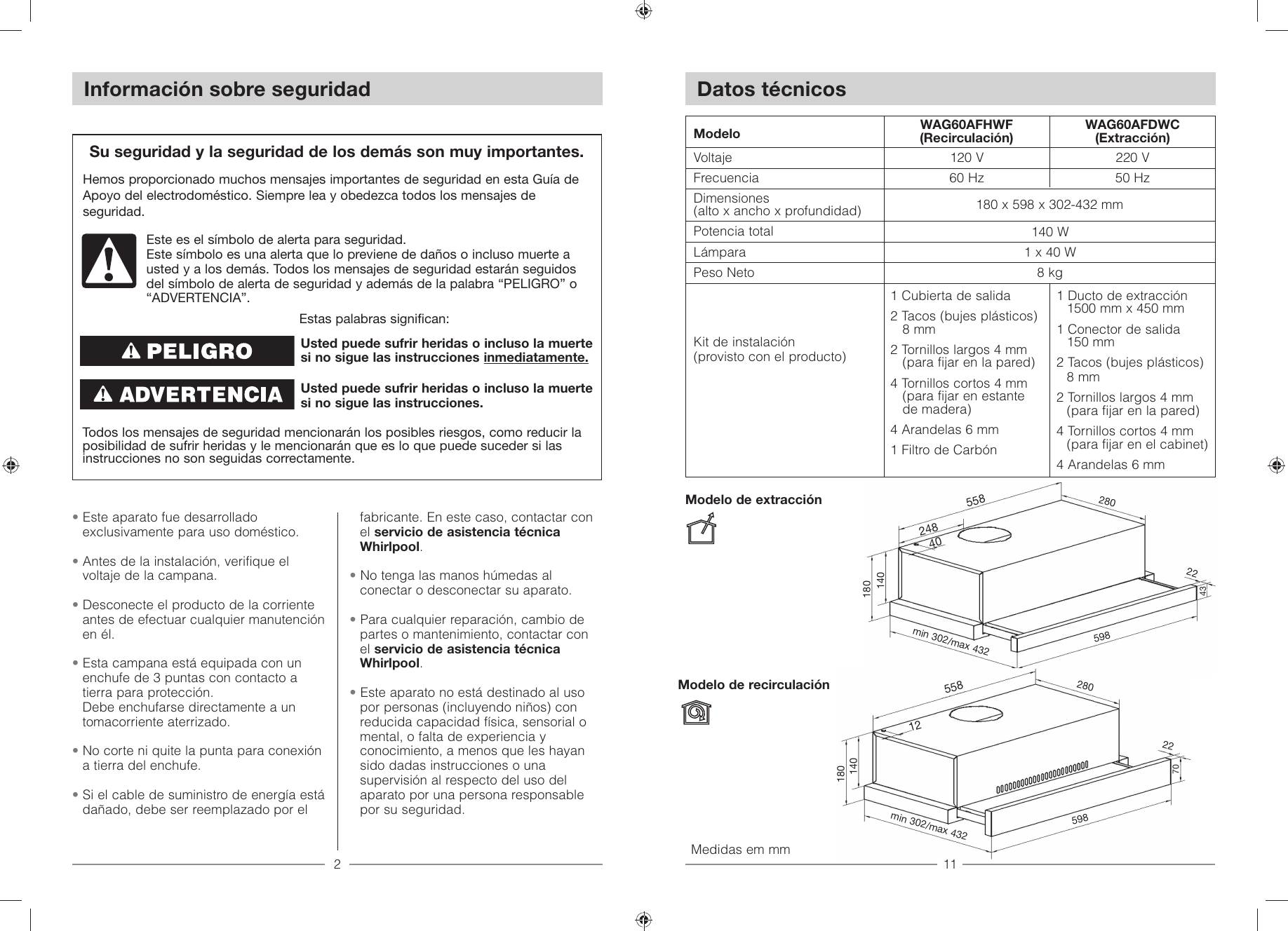 Page 4 of 8 - Manual W10646245  WAG60AFHWF