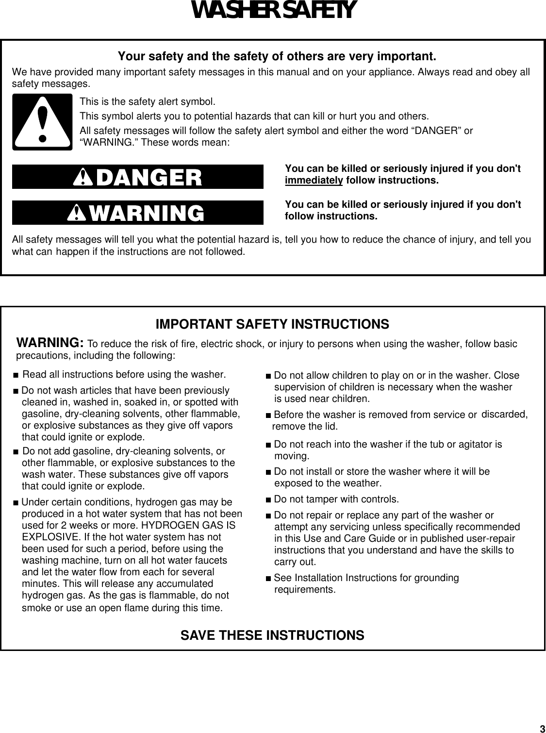 Page 3 of 12 - Whirlpool Whirlpool-Conservator-3953964-Users-Manual- Roper Cover Graphic  Whirlpool-conservator-3953964-users-manual