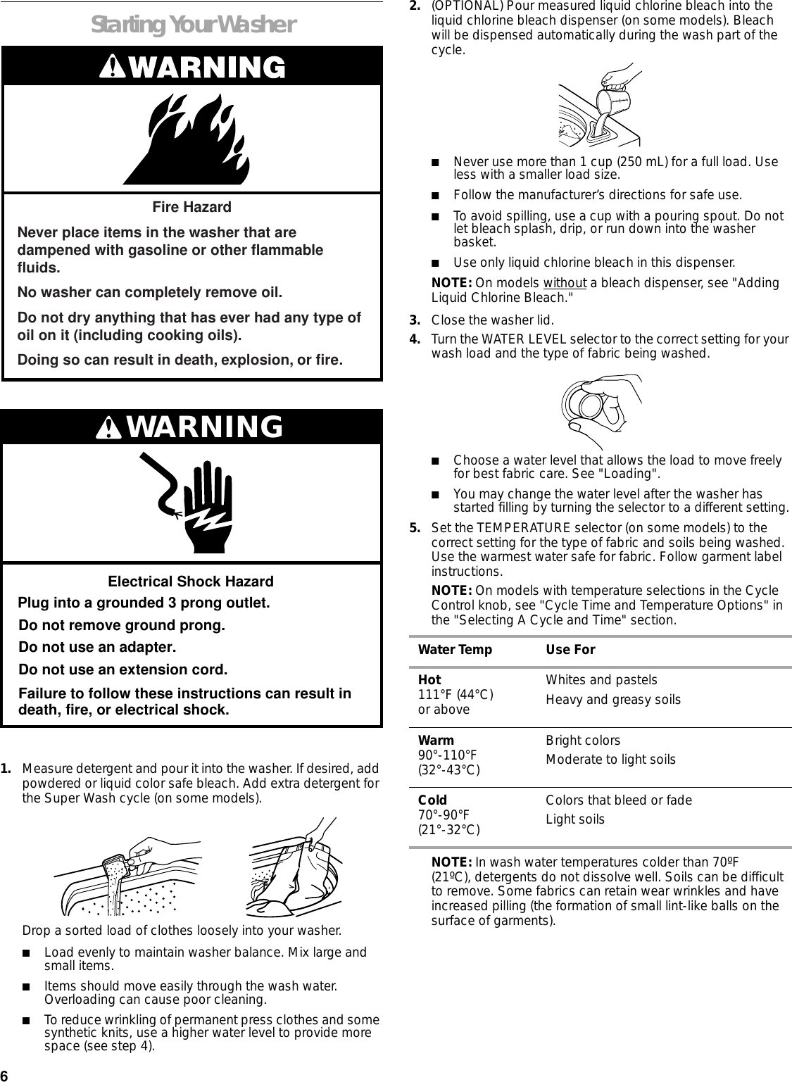 Page 6 of 12 - Whirlpool Whirlpool-Conservator-3953964-Users-Manual- Roper Cover Graphic  Whirlpool-conservator-3953964-users-manual