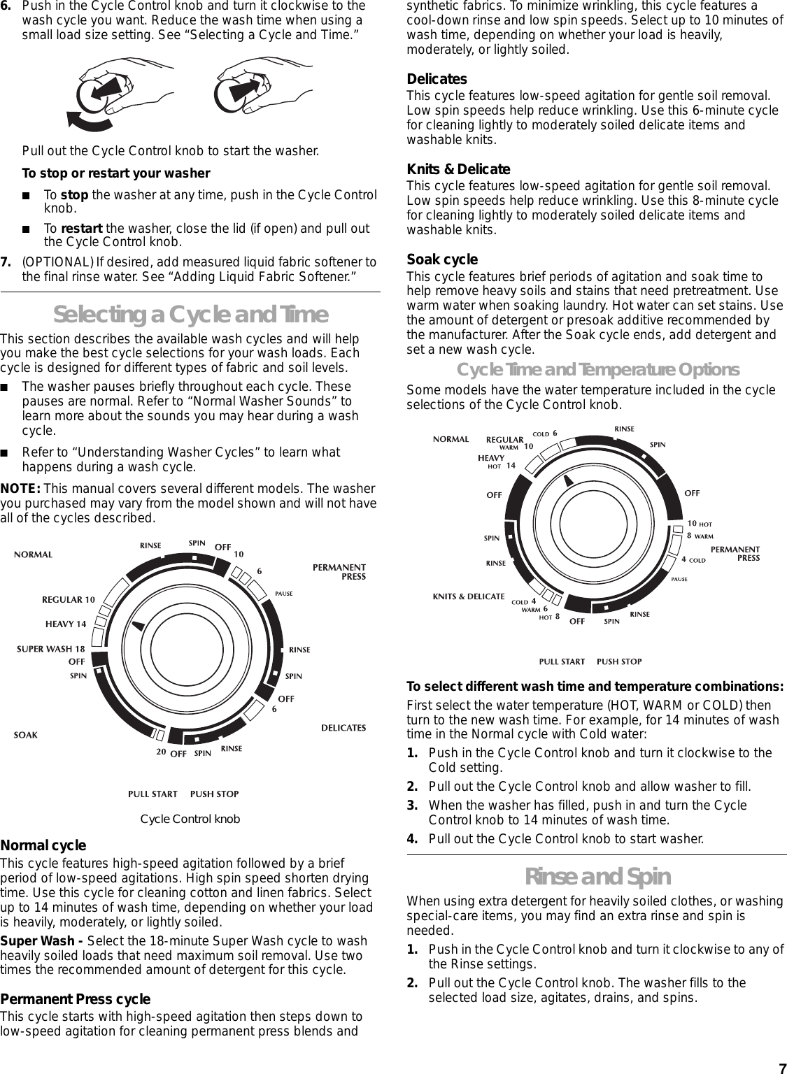 Page 7 of 12 - Whirlpool Whirlpool-Conservator-3953964-Users-Manual- Roper Cover Graphic  Whirlpool-conservator-3953964-users-manual