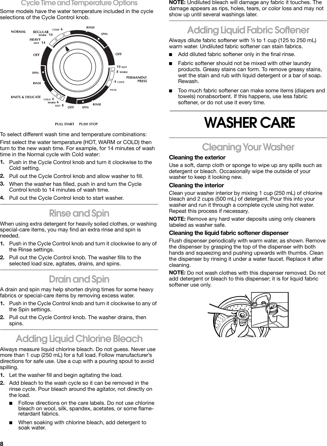 Page 8 of 12 - Whirlpool Whirlpool-Conservator-Cawx629Jq1-Users-Manual-  Whirlpool-conservator-cawx629jq1-users-manual