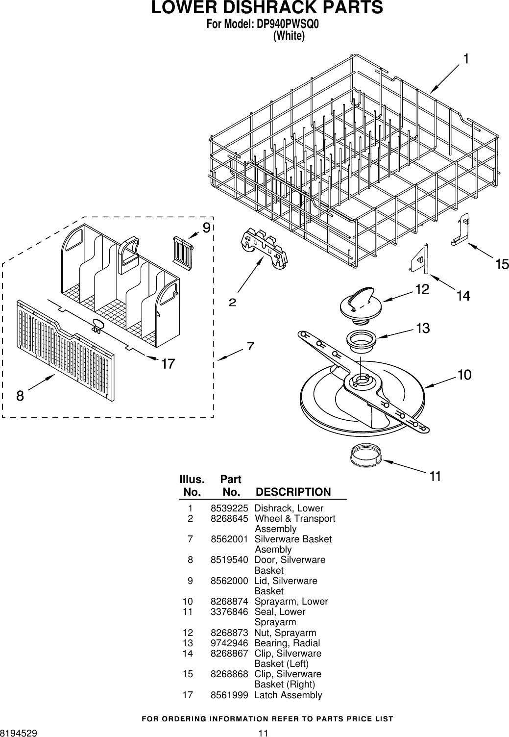 Page 11 of 12 - Whirlpool Whirlpool-Dp940Pwsq0-Users-Manual-  Whirlpool-dp940pwsq0-users-manual