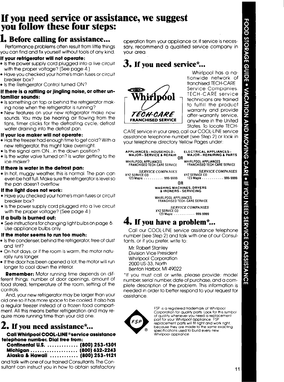 Page 11 of 12 - Whirlpool Whirlpool-Et16Jm-Users-Manual-  Whirlpool-et16jm-users-manual