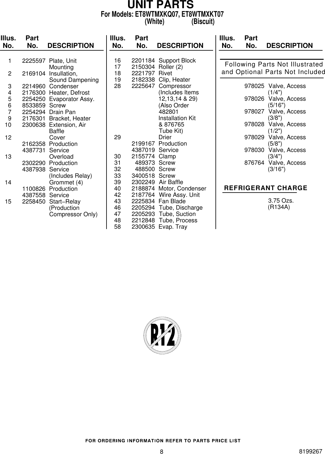 Page 8 of 12 - Whirlpool Whirlpool-Et8Wtmxkq07-Users-Manual-  Whirlpool-et8wtmxkq07-users-manual