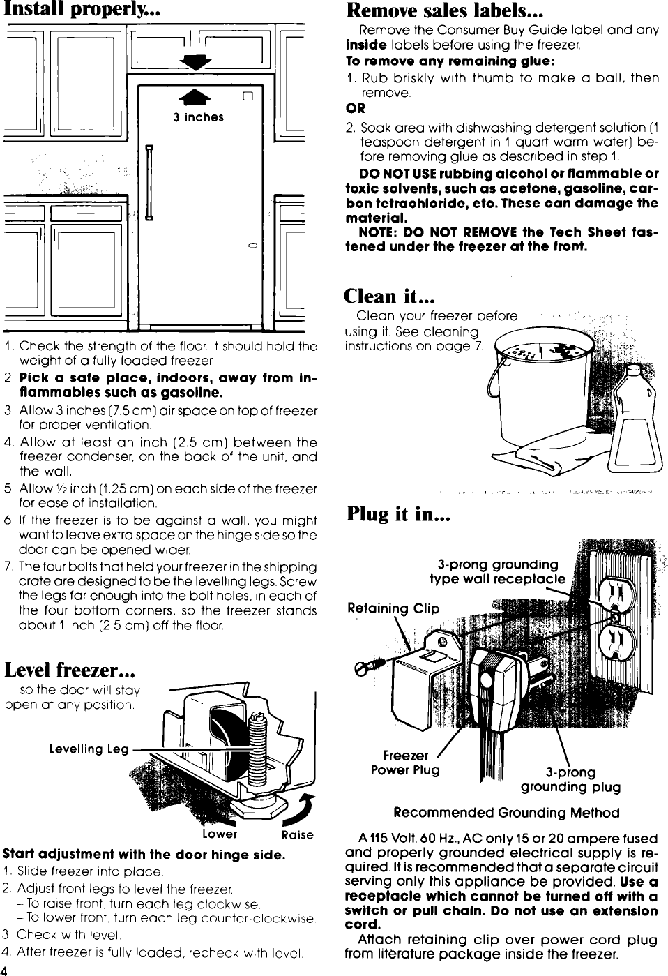 Page 4 of 12 - Whirlpool Whirlpool-Ev150F-Users-Manual- Unknown  Whirlpool-ev150f-users-manual