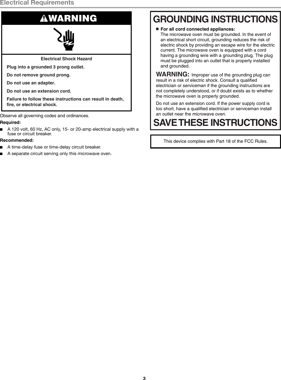 Page 3 of 8 - Whirlpool Whirlpool-Gh7208Xrs-Owner-S-Manual W10545080A GH7208XR UG EN