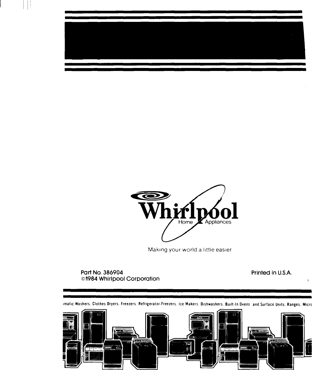 Page 12 of 12 - Whirlpool Whirlpool-La54Ooxp-Users-Manual- Unknown  Whirlpool-la54ooxp-users-manual