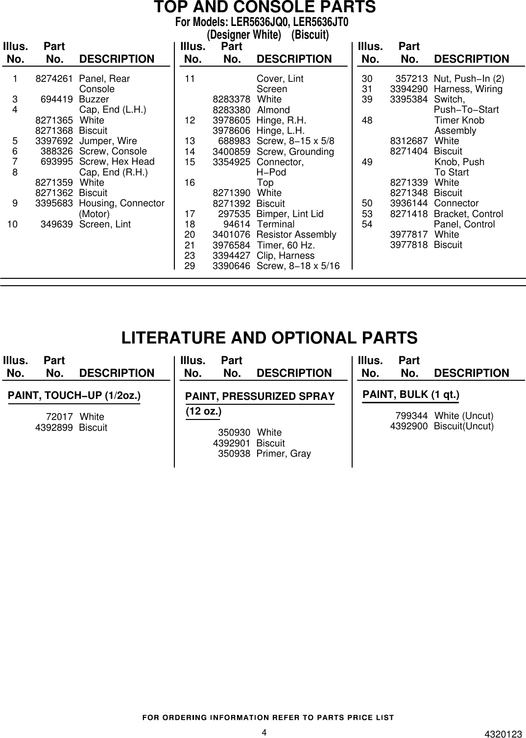 Page 4 of 5 - Whirlpool Whirlpool-Ler5636Jq0-Users-Manual-  Whirlpool-ler5636jq0-users-manual