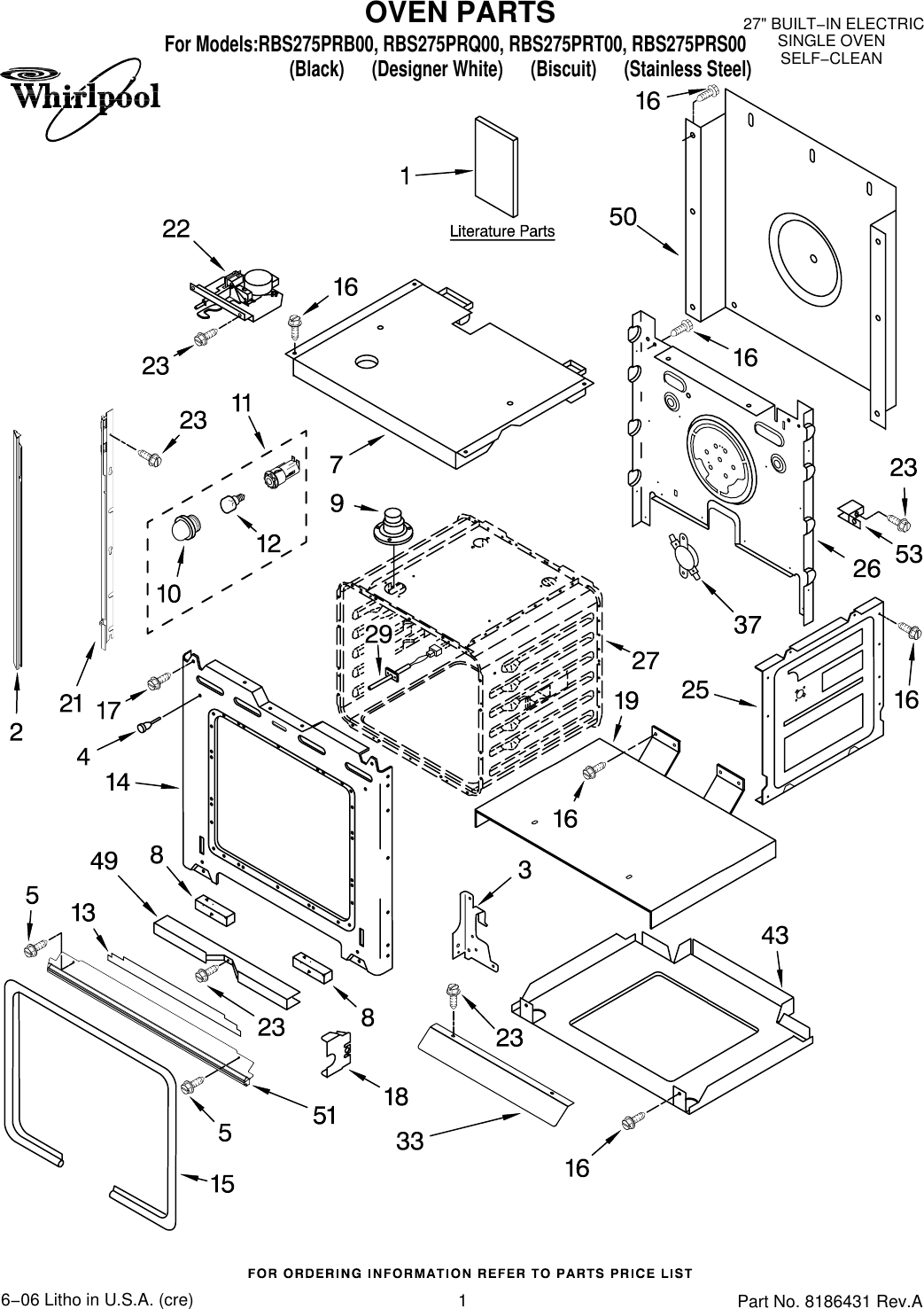 Page 1 of 7 - Whirlpool Whirlpool-Rbs275Prb00-Users-Manual-  Whirlpool-rbs275prb00-users-manual