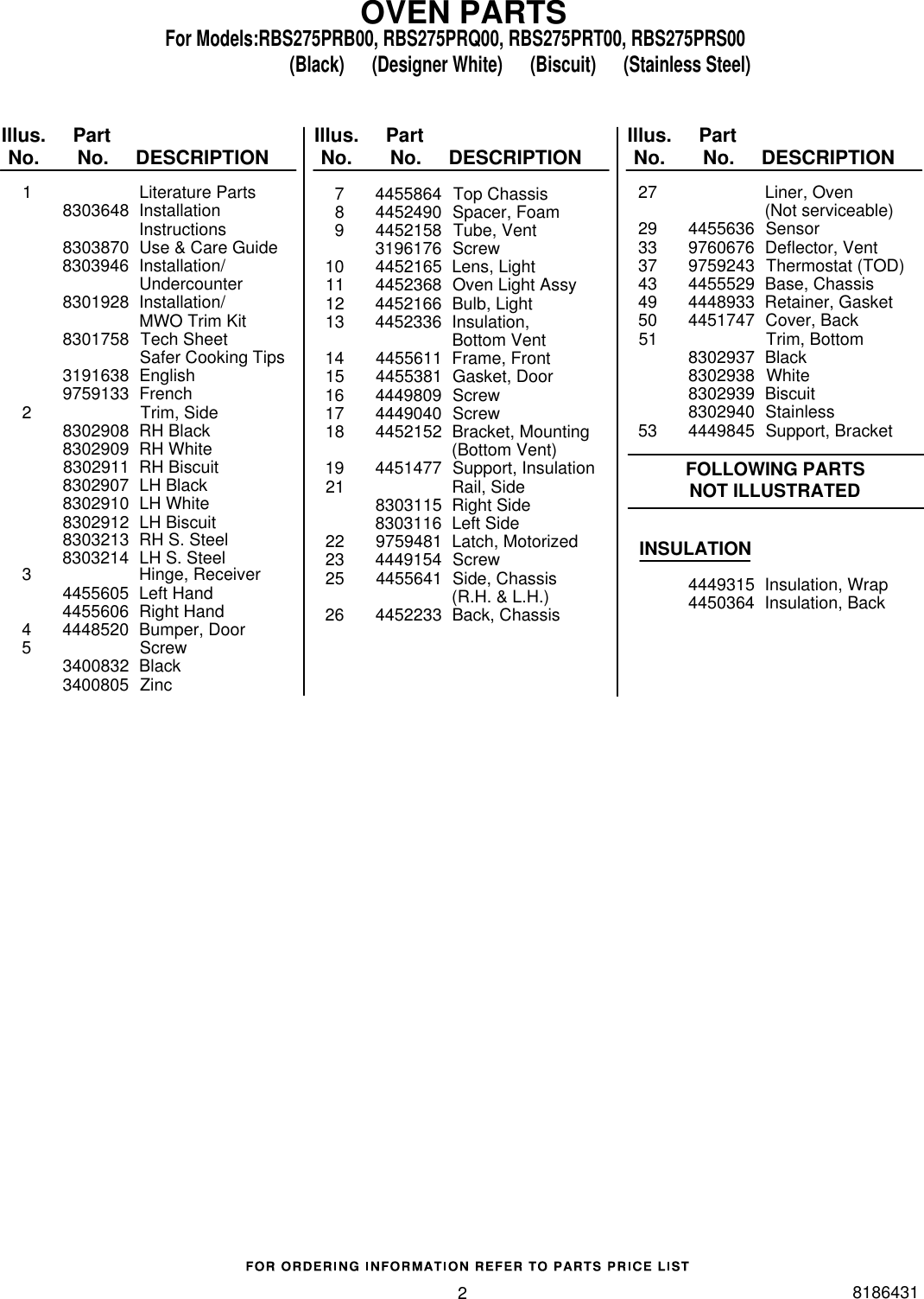 Page 2 of 7 - Whirlpool Whirlpool-Rbs275Prb00-Users-Manual-  Whirlpool-rbs275prb00-users-manual