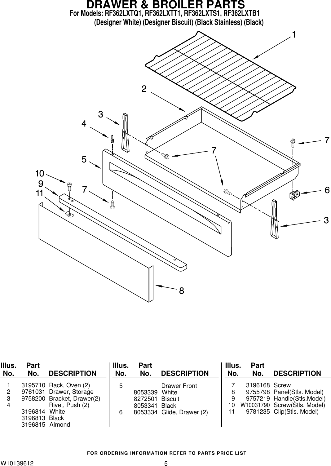 Page 5 of 7 - Whirlpool Whirlpool-Rf362Lxt-Users-Manual-  Whirlpool-rf362lxt-users-manual