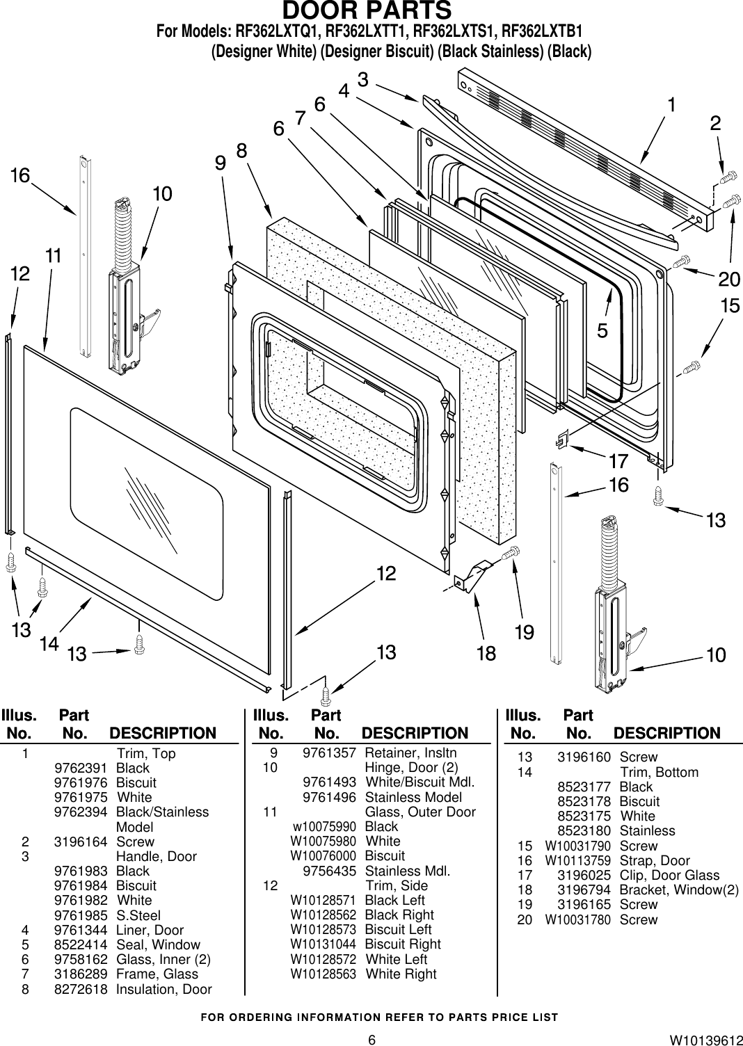 Page 6 of 7 - Whirlpool Whirlpool-Rf362Lxt-Users-Manual-  Whirlpool-rf362lxt-users-manual