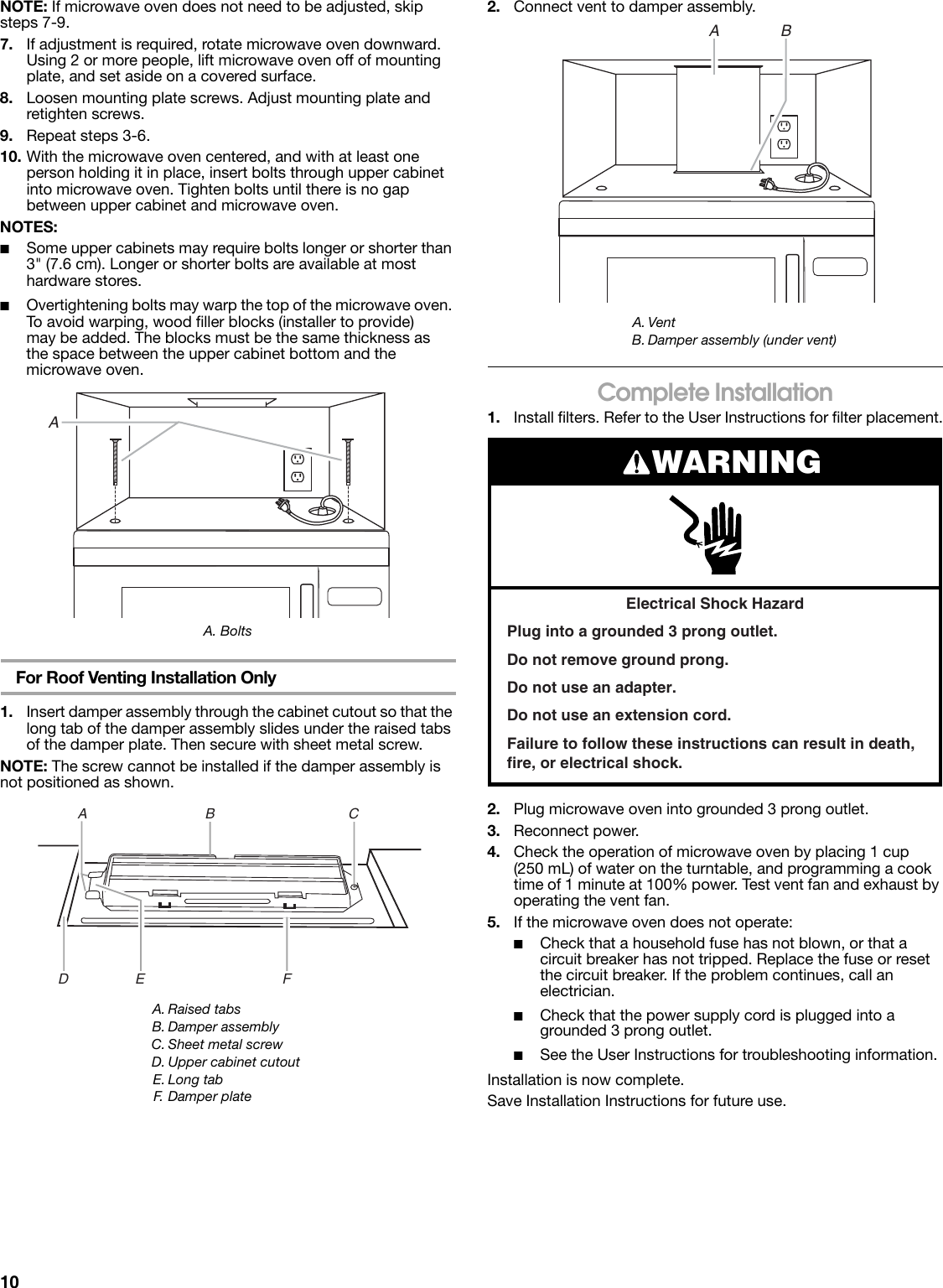 Page 10 of 12 - Whirlpool Whirlpool-W10238252A-Users-Manual- W10238252A  Whirlpool-w10238252a-users-manual