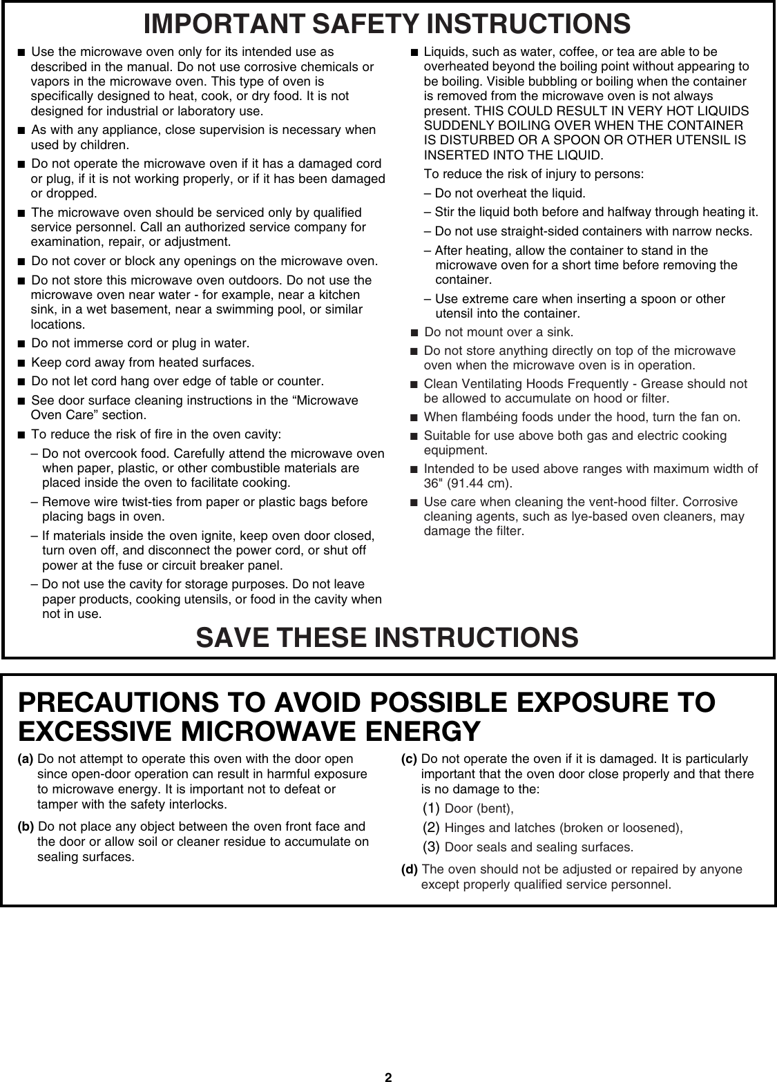 Page 2 of 6 - Whirlpool Whirlpool-W10545082A-Users-Manual- W10545082A WMH31017A UG EN  Whirlpool-w10545082a-users-manual