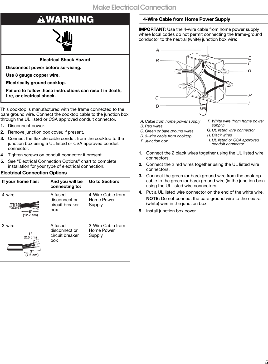 Page 5 of 12 - Whirlpool Whirlpool-Wcc31430Ab-Quick-Start-Guide