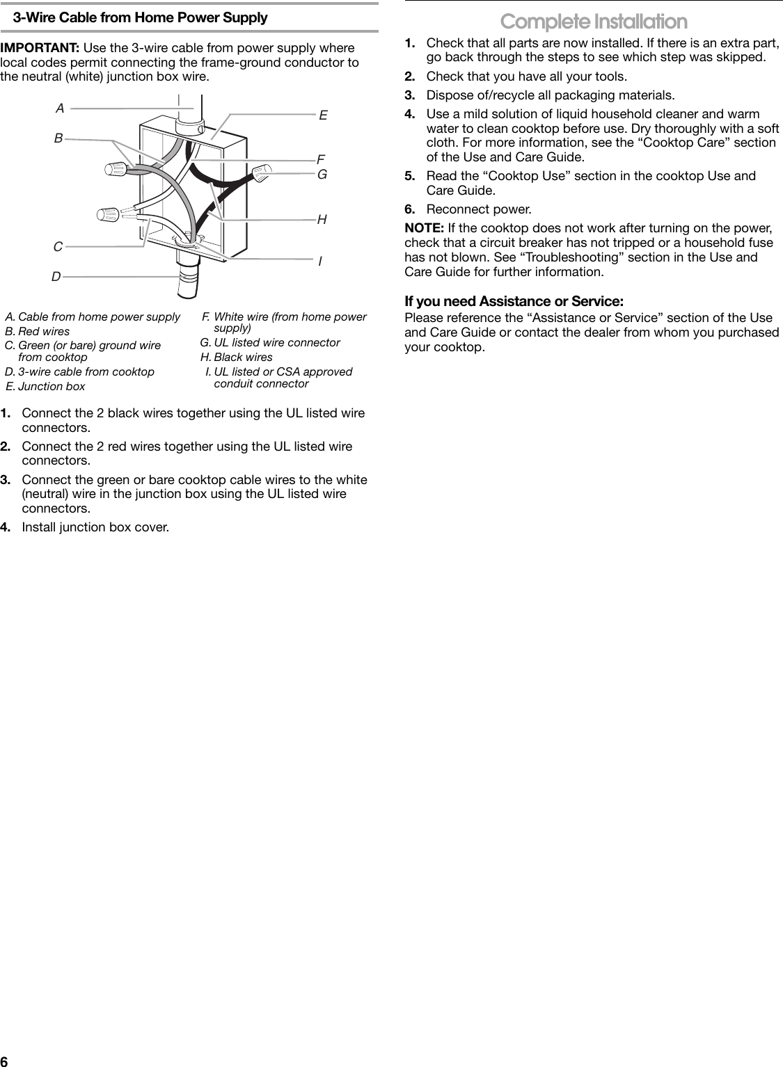 Page 6 of 12 - Whirlpool Whirlpool-Wcc31430Ab-Quick-Start-Guide