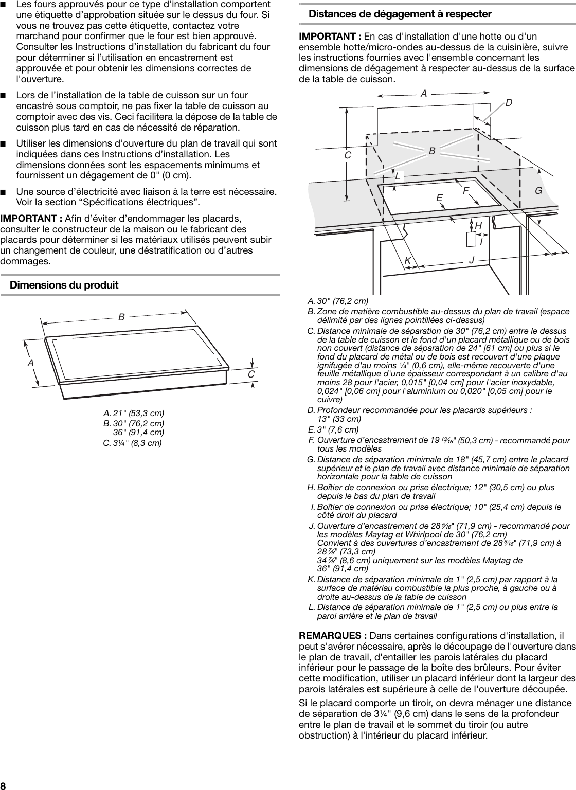 Page 8 of 12 - Whirlpool Whirlpool-Wcc31430Ab-Quick-Start-Guide