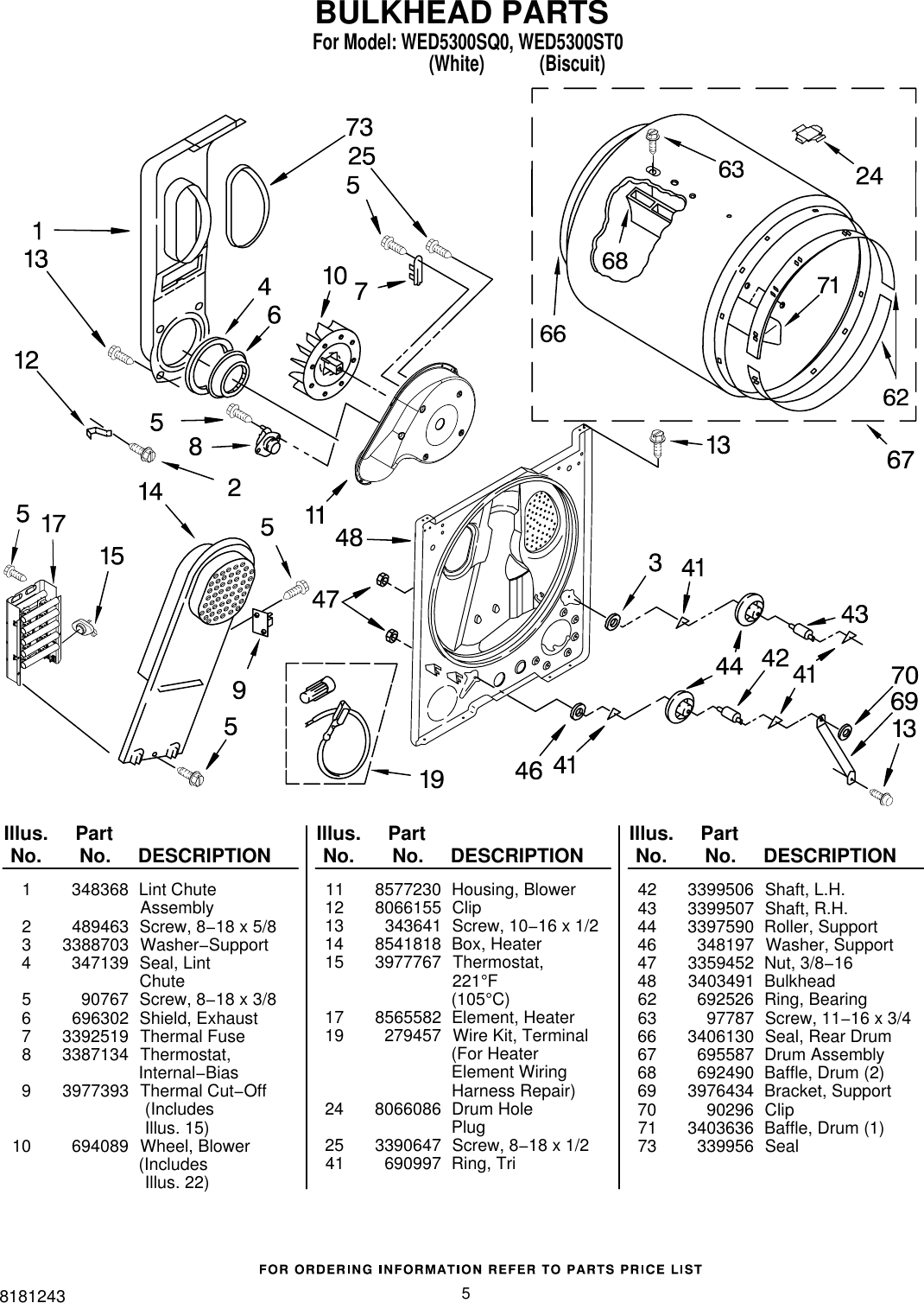 Page 5 of 6 - Whirlpool Whirlpool-Wed5300Sq0-Users-Manual-  Whirlpool-wed5300sq0-users-manual