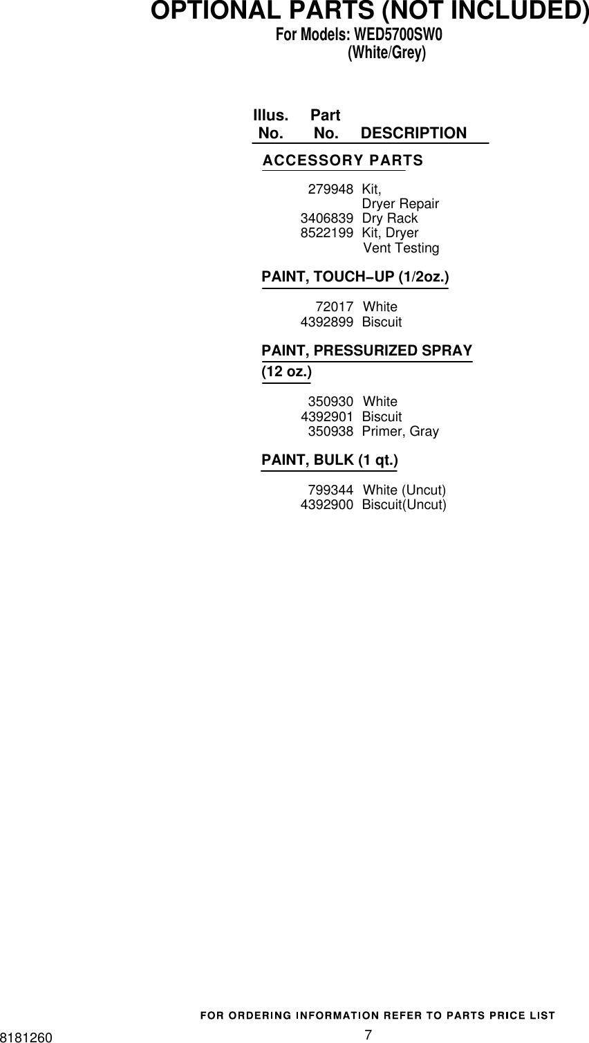 Page 7 of 7 - Whirlpool Whirlpool-Wed5700Sw0-Users-Manual-  Whirlpool-wed5700sw0-users-manual