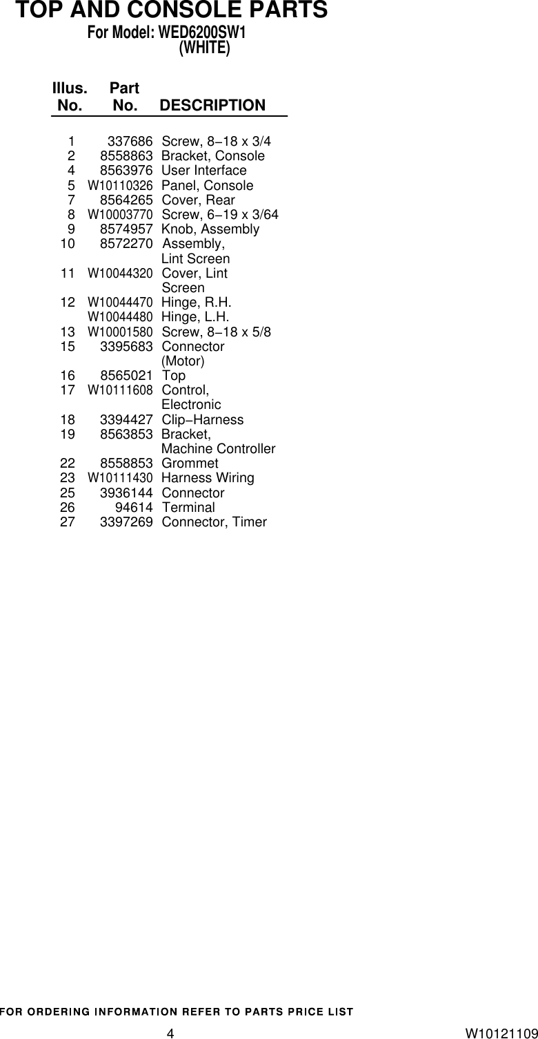 Page 4 of 7 - Whirlpool Whirlpool-Wed6200Sw1-Users-Manual-  Whirlpool-wed6200sw1-users-manual