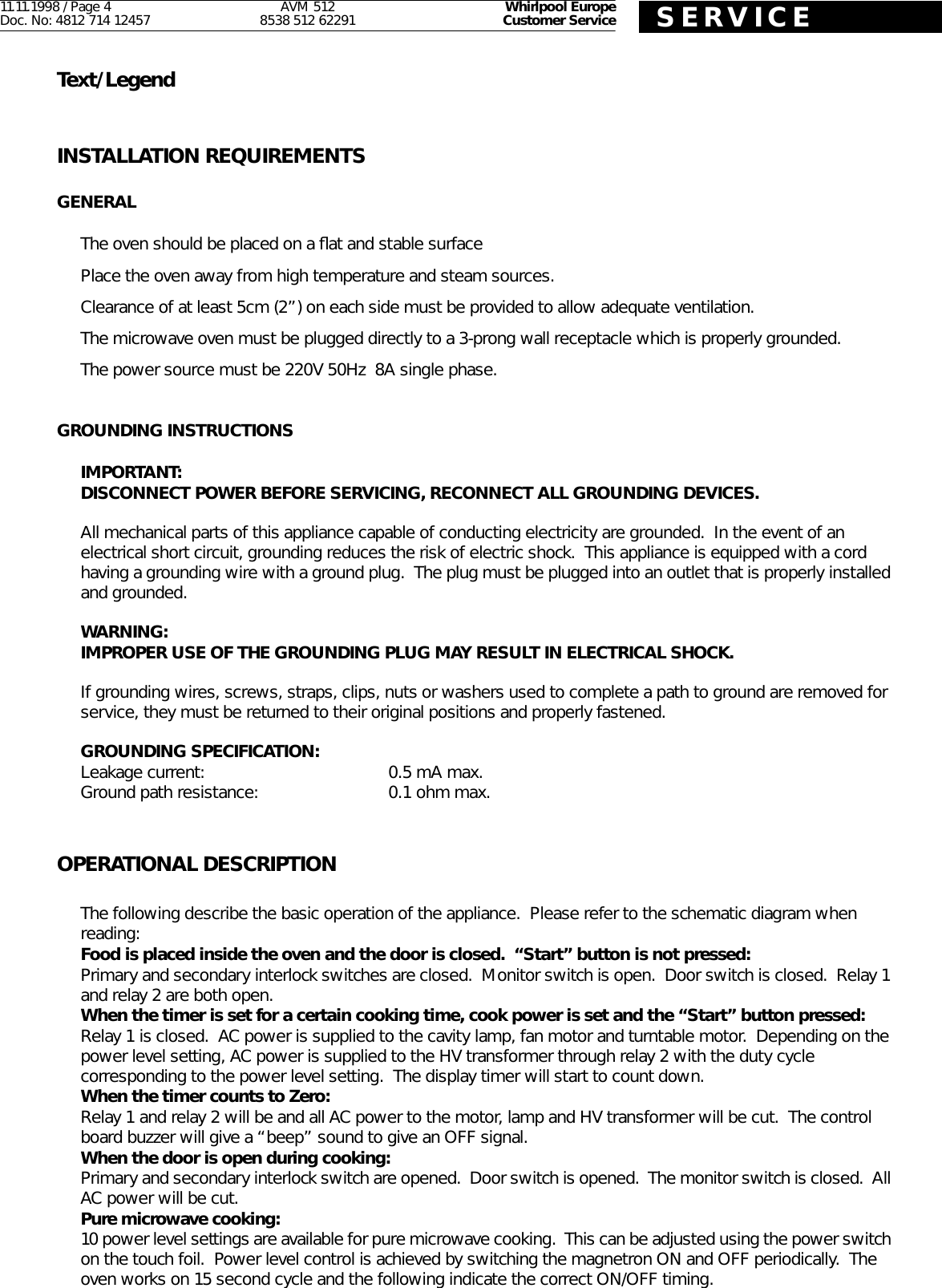 Page 4 of 11 - Whirlpool Whirlpool-Whirlpool-Microwave-Oven-512-Users-Manual-  Whirlpool-whirlpool-microwave-oven-512-users-manual