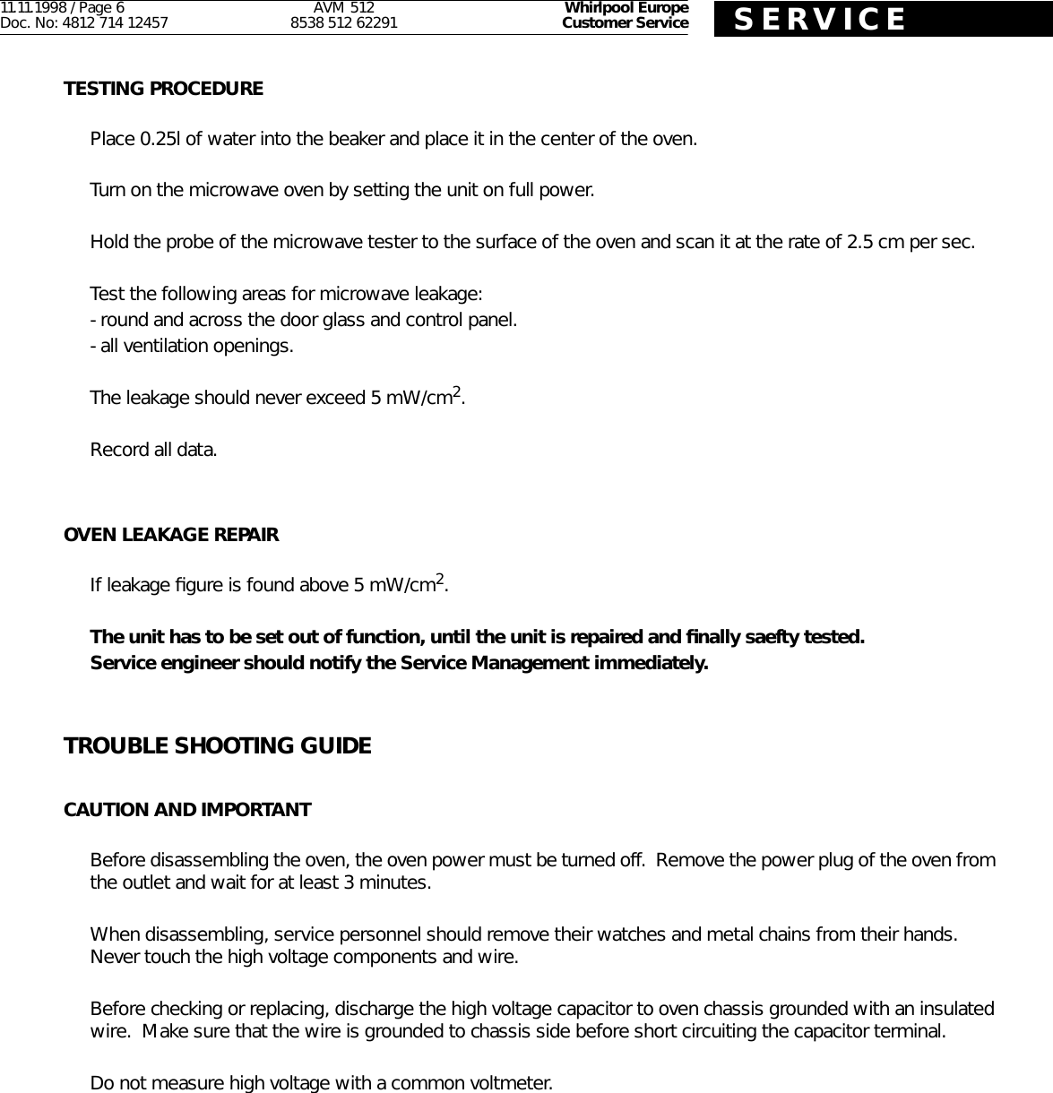 Page 6 of 11 - Whirlpool Whirlpool-Whirlpool-Microwave-Oven-512-Users-Manual-  Whirlpool-whirlpool-microwave-oven-512-users-manual