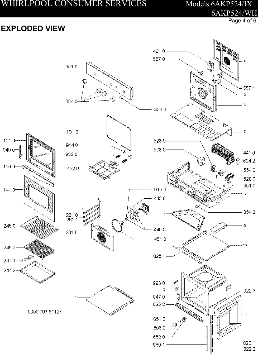 Page 4 of 6 - Whirlpool Whirlpool-Whirlpool-Oven-6Akp524-Ix-Users-Manual SM5530