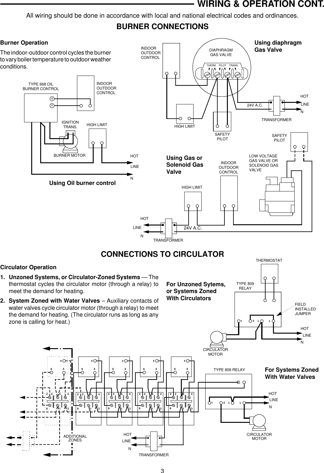 Page 3 of 10 - White-Rodgers White-Rodgers-1050-1-Indoor-Outdoor-Indoor-Outdoor-Control-Installation-Instructions- 37-1604Ben  White-rodgers-1050-1-indoor-outdoor-indoor-outdoor-control-installation-instructions