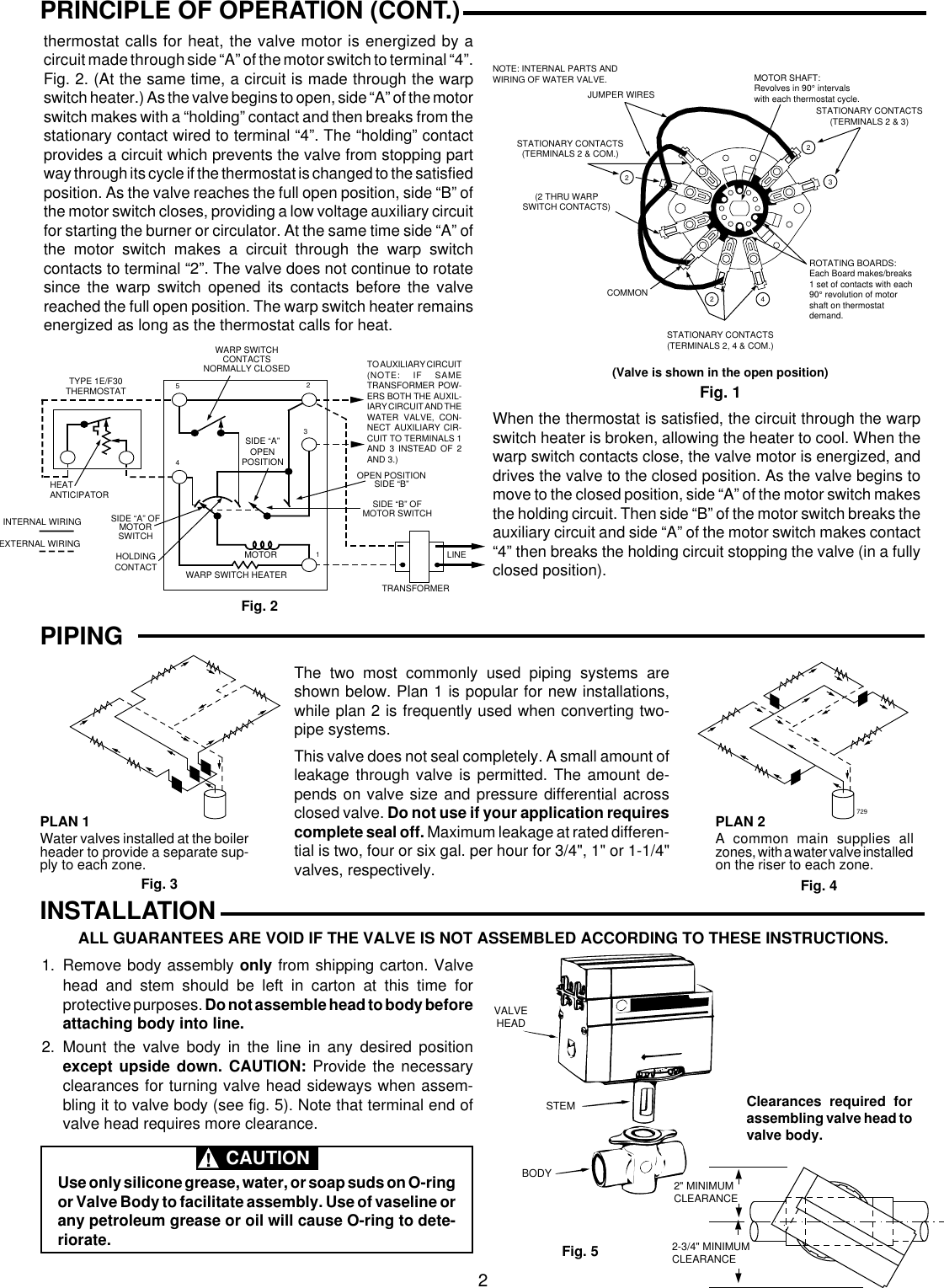Page 2 of 8 - White-Rodgers White-Rodgers-1361-104-Hydronic-Zone-Controls-Installation-Instructions- 37-5422B (1361)  White-rodgers-1361-104-hydronic-zone-controls-installation-instructions