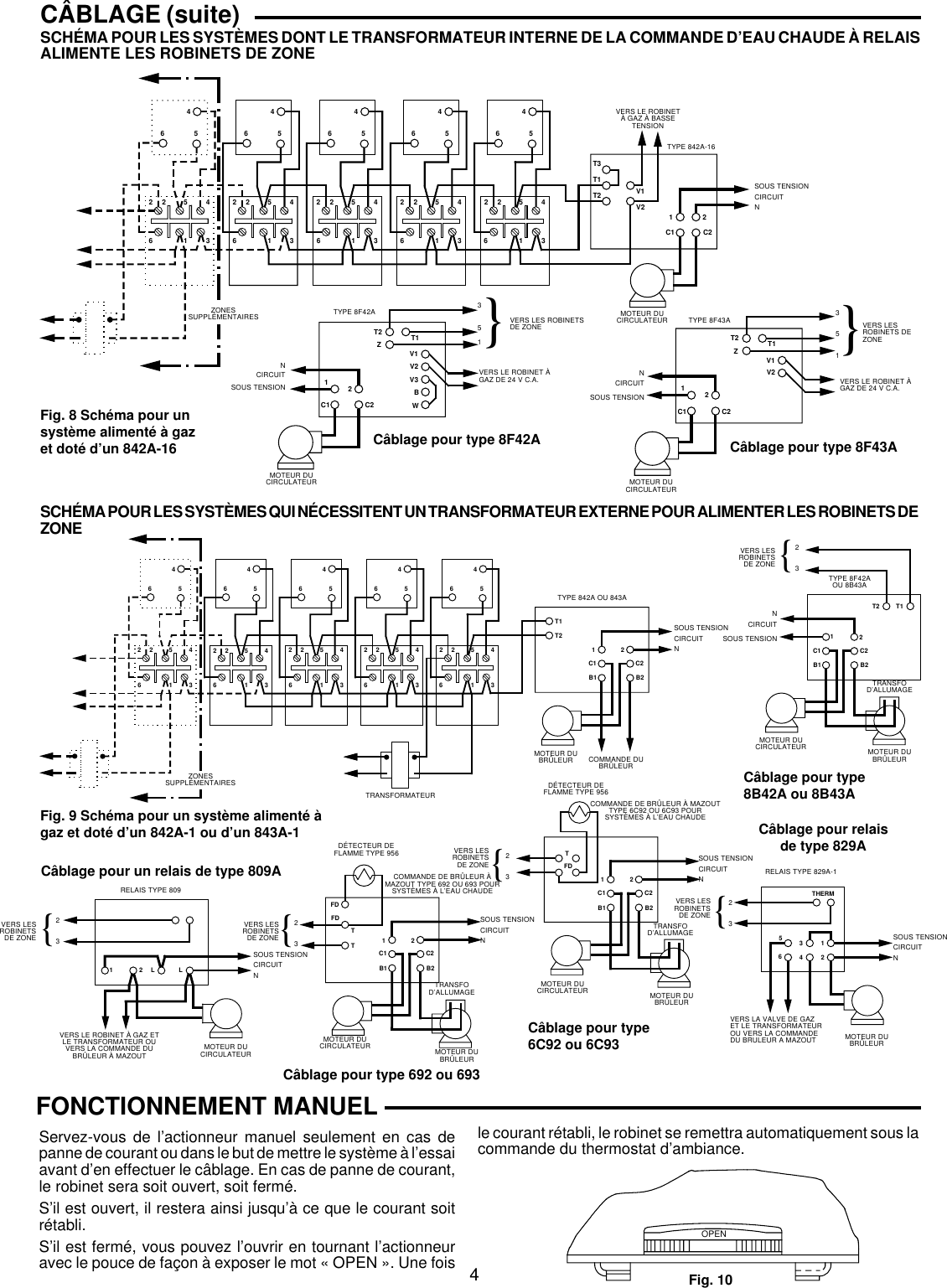 Page 8 of 8 - White-Rodgers White-Rodgers-1361-104-Hydronic-Zone-Controls-Installation-Instructions- 37-5422B (1361)  White-rodgers-1361-104-hydronic-zone-controls-installation-instructions