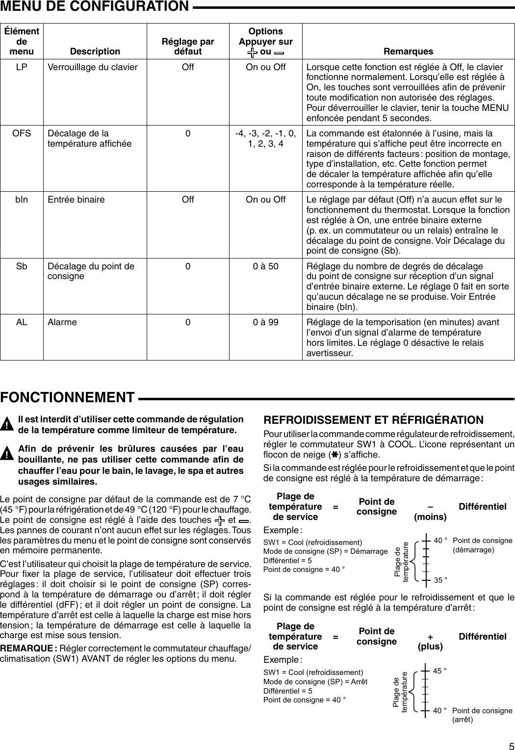 Page 5 of 8 - White-Rodgers White-Rodgers-16E09-101-Electronic-Temperature-Control-Installation-Instructions-  White-rodgers-16e09-101-electronic-temperature-control-installation-instructions