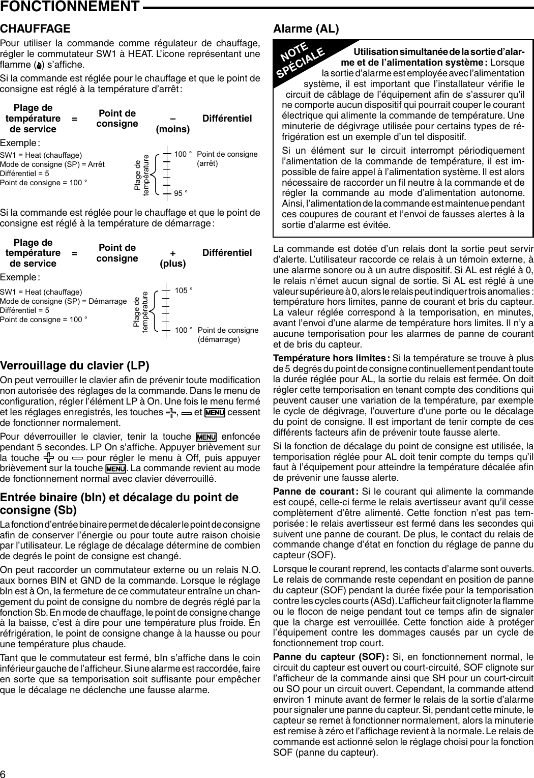 Page 6 of 8 - White-Rodgers White-Rodgers-16E09-101-Electronic-Temperature-Control-Installation-Instructions-  White-rodgers-16e09-101-electronic-temperature-control-installation-instructions