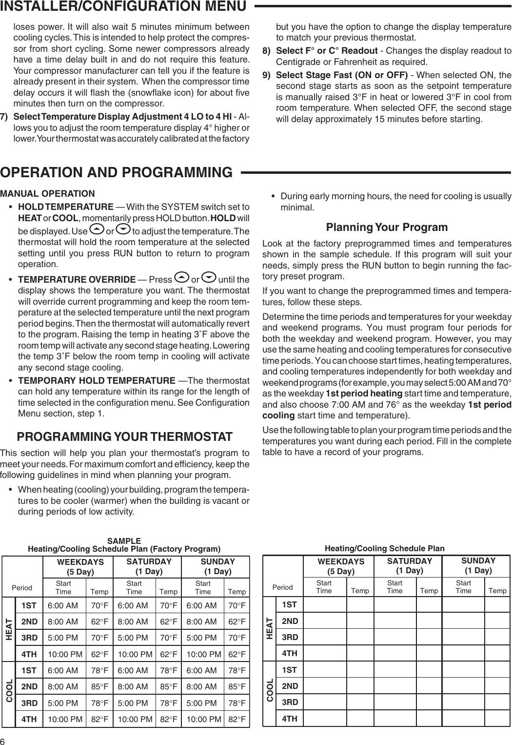 Page 6 of 8 - White-Rodgers White-Rodgers-1F81-261-Installation-Manual- ManualsLib - Makes It Easy To Find Manuals Online!  White-rodgers-1f81-261-installation-manual