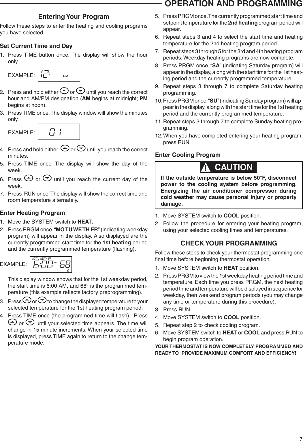 Page 7 of 8 - White-Rodgers White-Rodgers-1F81-261-Installation-Manual- ManualsLib - Makes It Easy To Find Manuals Online!  White-rodgers-1f81-261-installation-manual