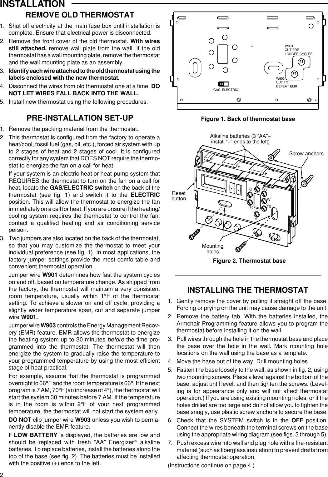 White Rodgers 1F81 51 Users Manual (37 5854C)