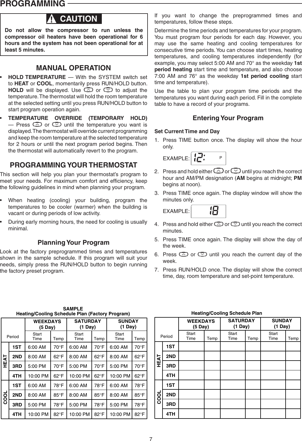 Page 7 of 12 - White-Rodgers White-Rodgers-1F82-0261-Users-Manual- 1F82_0261_37-7022B  White-rodgers-1f82-0261-users-manual