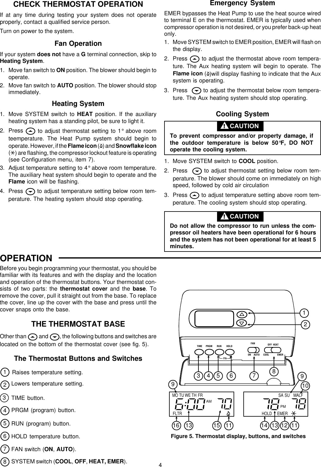 Page 4 of 8 - White-Rodgers White-Rodgers-1F82-261-Users-Manual- ManualsLib - Makes It Easy To Find Manuals Online!  White-rodgers-1f82-261-users-manual