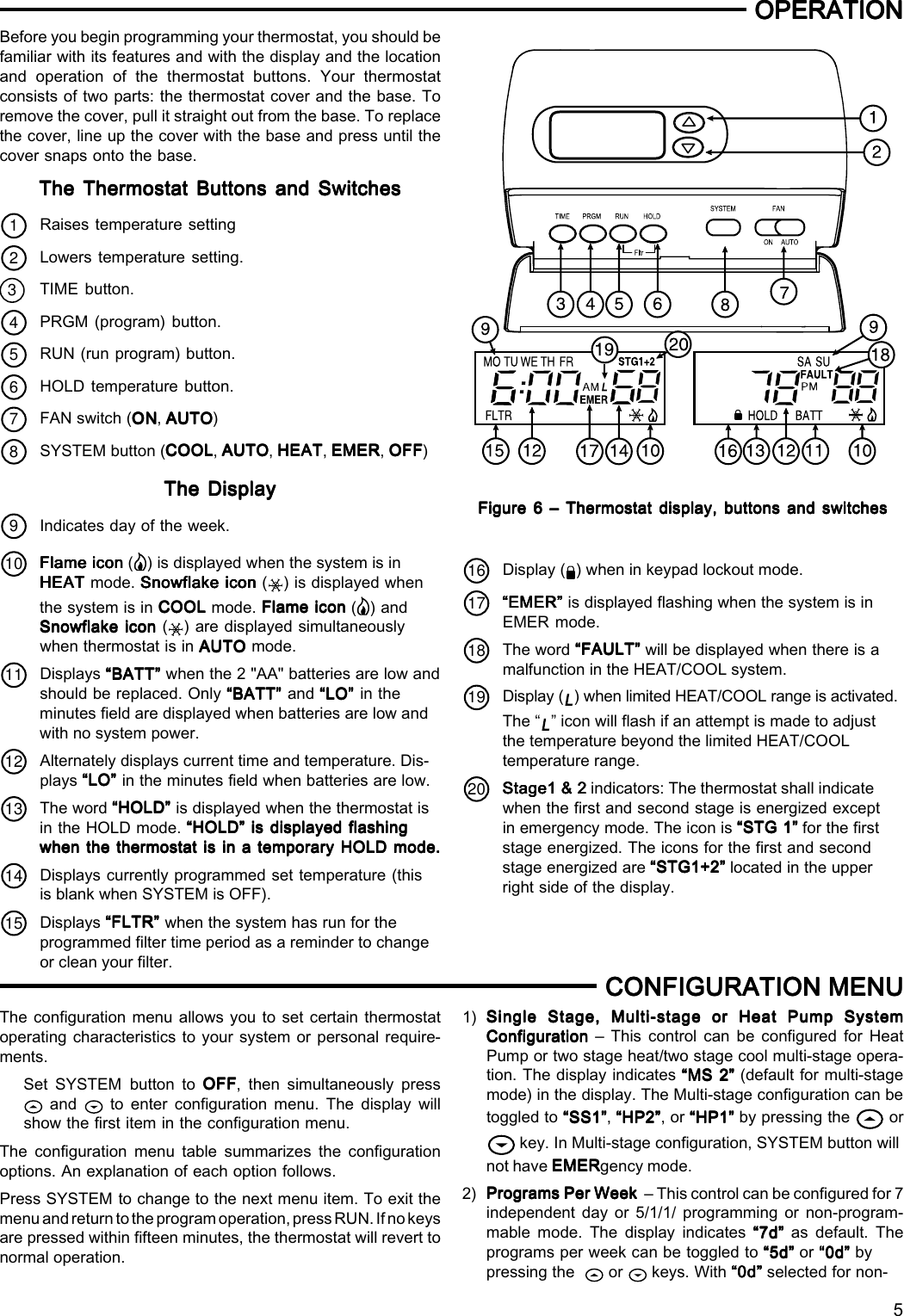 Page 5 of 12 - White-Rodgers White-Rodgers-1F85-277-Instruction-Manual- ManualsLib - Makes It Easy To Find Manuals Online!  White-rodgers-1f85-277-instruction-manual