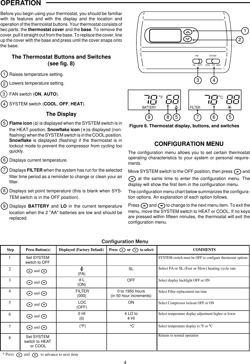 Page 4 of 6 - White-Rodgers White-Rodgers-1F86-244-Users-Manual- 1F86-244 (37-6174A)  White-rodgers-1f86-244-users-manual