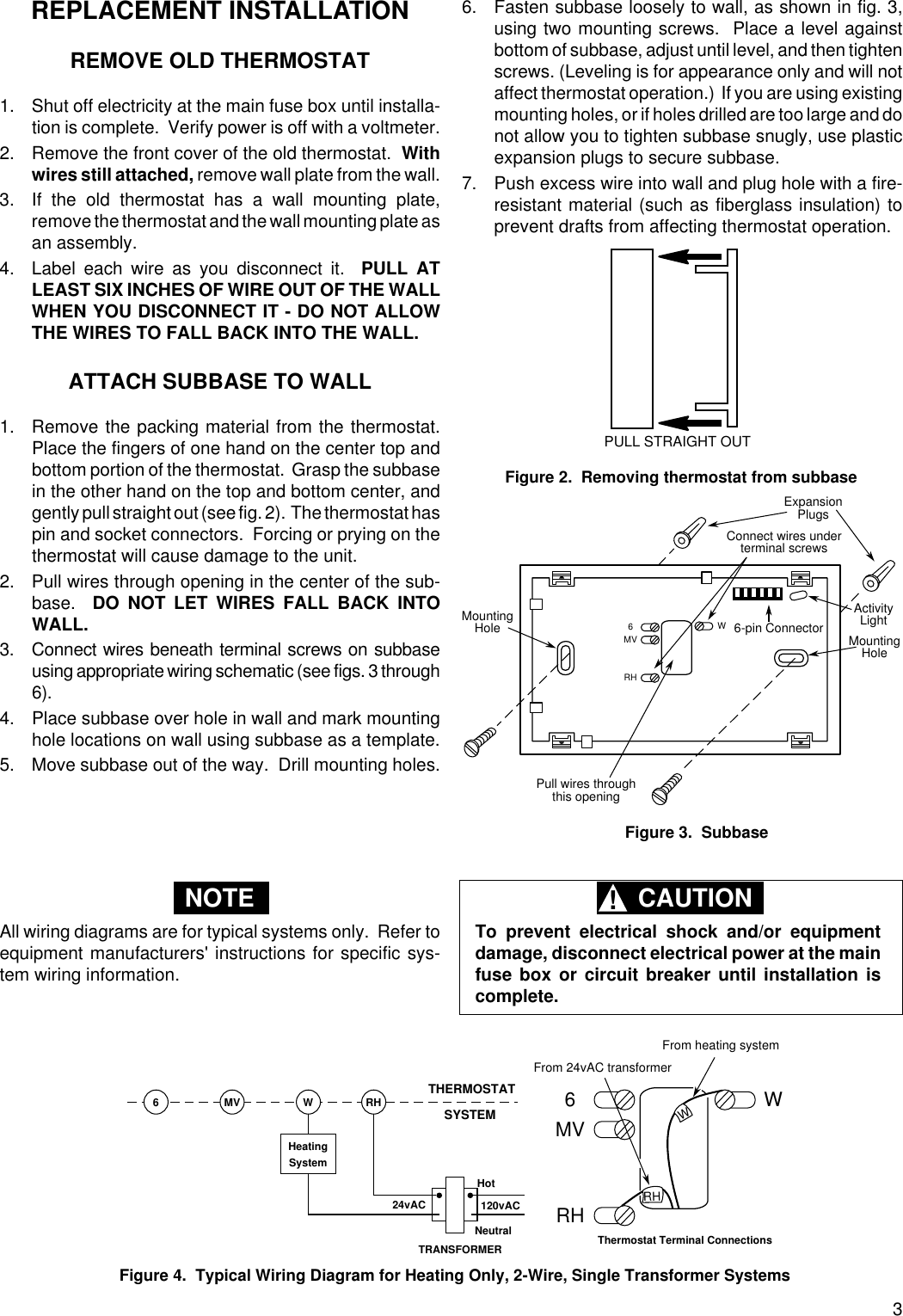 Page 3 of 6 - White-Rodgers White-Rodgers-1F90-60-Users-Manual- 37-5109A  White-rodgers-1f90-60-users-manual