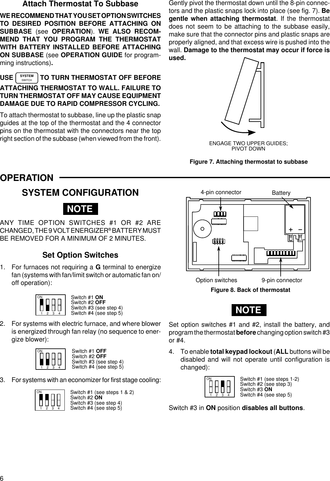 Page 6 of 8 - White-Rodgers White-Rodgers-1F95-71-Users-Manual- 37-4501D  White-rodgers-1f95-71-users-manual