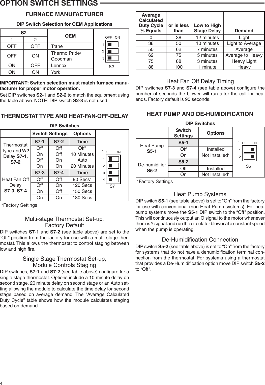 Page 4 of 8 - White-Rodgers White-Rodgers-21V51U-843-Universal-Two-Stage-Hsi-Integrated-Furnace-Control-Kit-Installation-Instructions- 21V51U-843_37-7115C  White-rodgers-21v51u-843-universal-two-stage-hsi-integrated-furnace-control-kit-installation-instructions