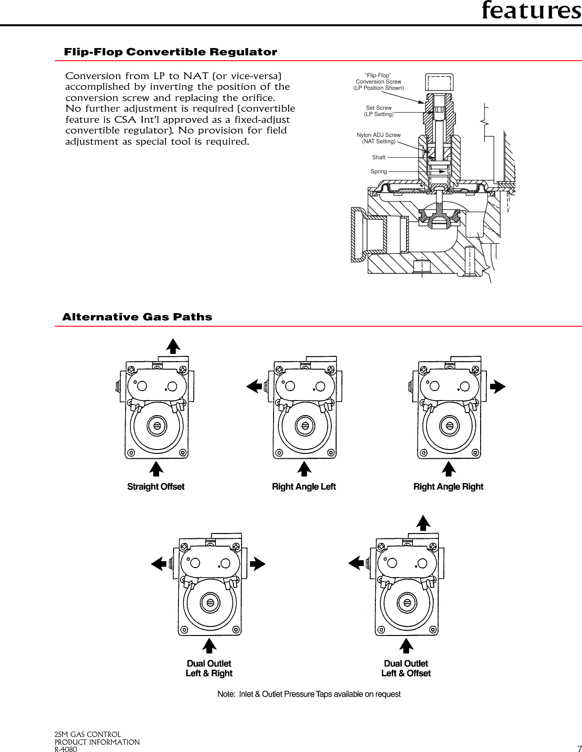 Page 7 of 8 - White-Rodgers White-Rodgers-25M01A-100-25M-Gas-Dryer-Valves-Brochure- R-4080  White-rodgers-25m01a-100-25m-gas-dryer-valves-brochure