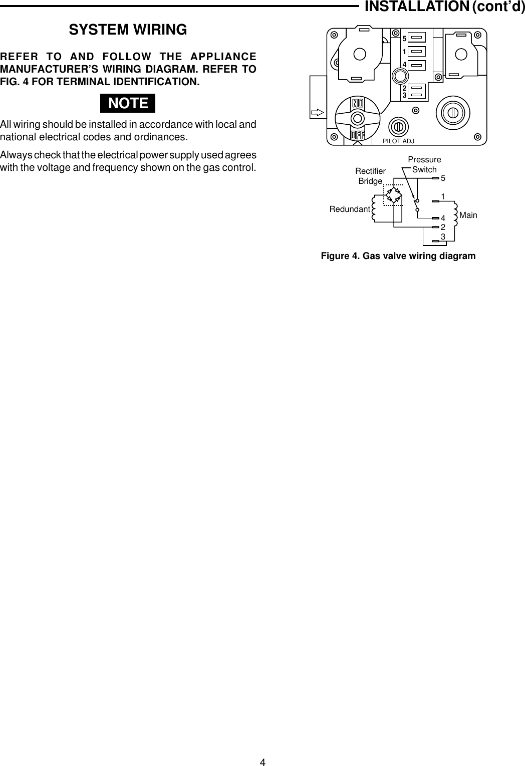 White Rodgers 36E93 304 Users Manual 37 5291C