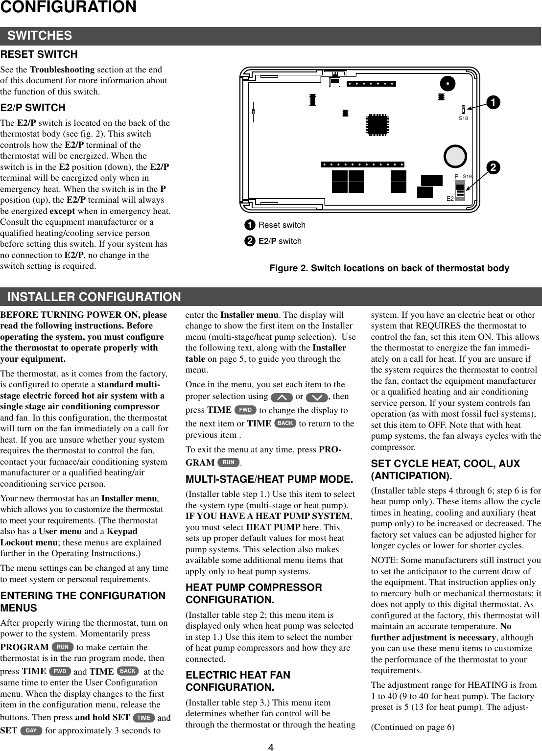 Page 4 of 8 - White-Rodgers White-Rodgers-90-Series-Users-Manual- 1F93-380 (37-6066B) English White-rodgers-90-series-users-manual