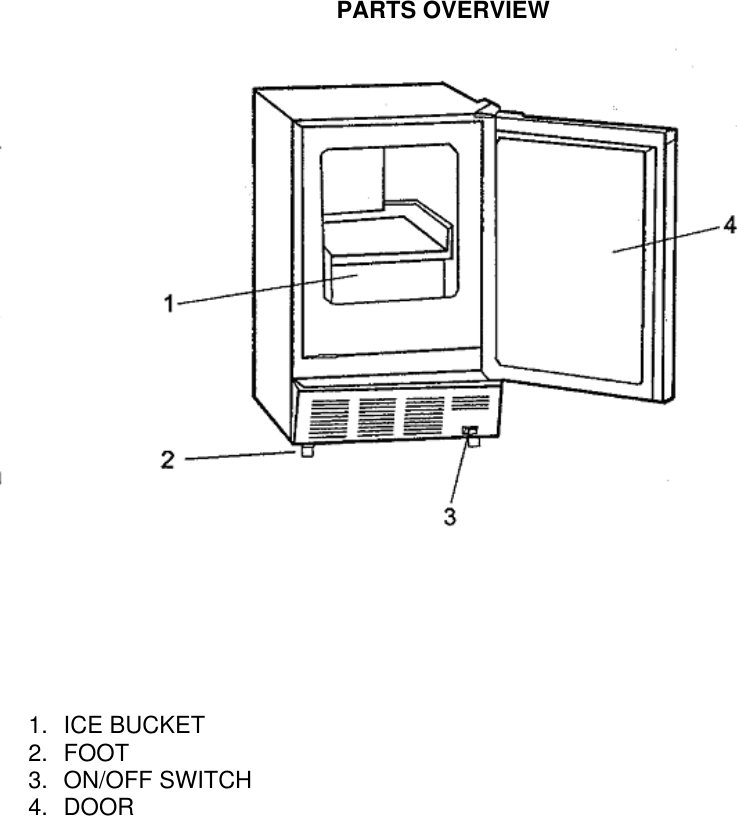 Page 2 of 9 - Whynter Whynter-Uim-155-Users-Manual Built-in Ice Maker UIM-155 Instruction Manual