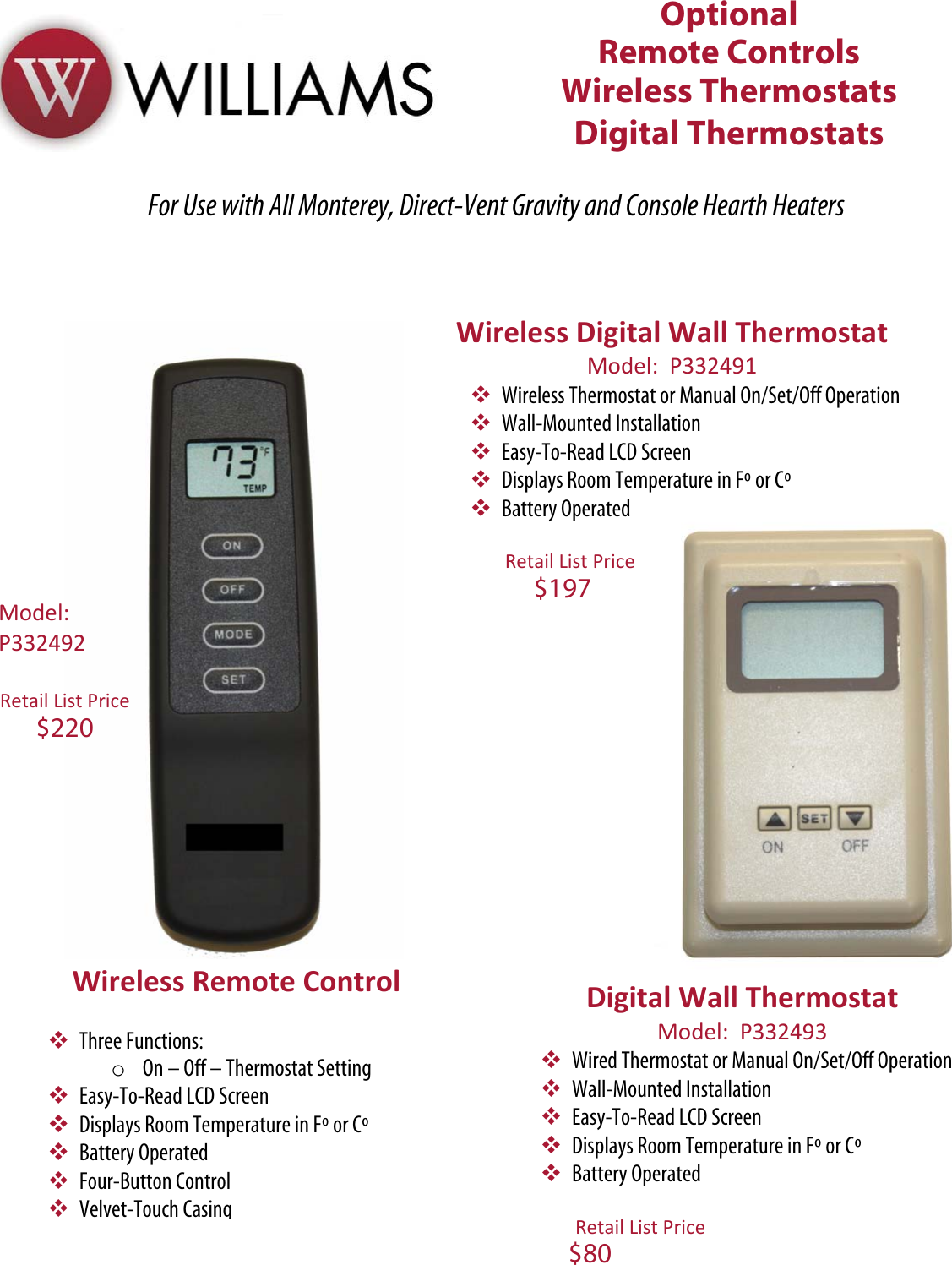 Page 3 of 3 - Williams Williams-2001621-Users-Manual- L1013 Back Sheet 2008 Williams-2001621-users-manual