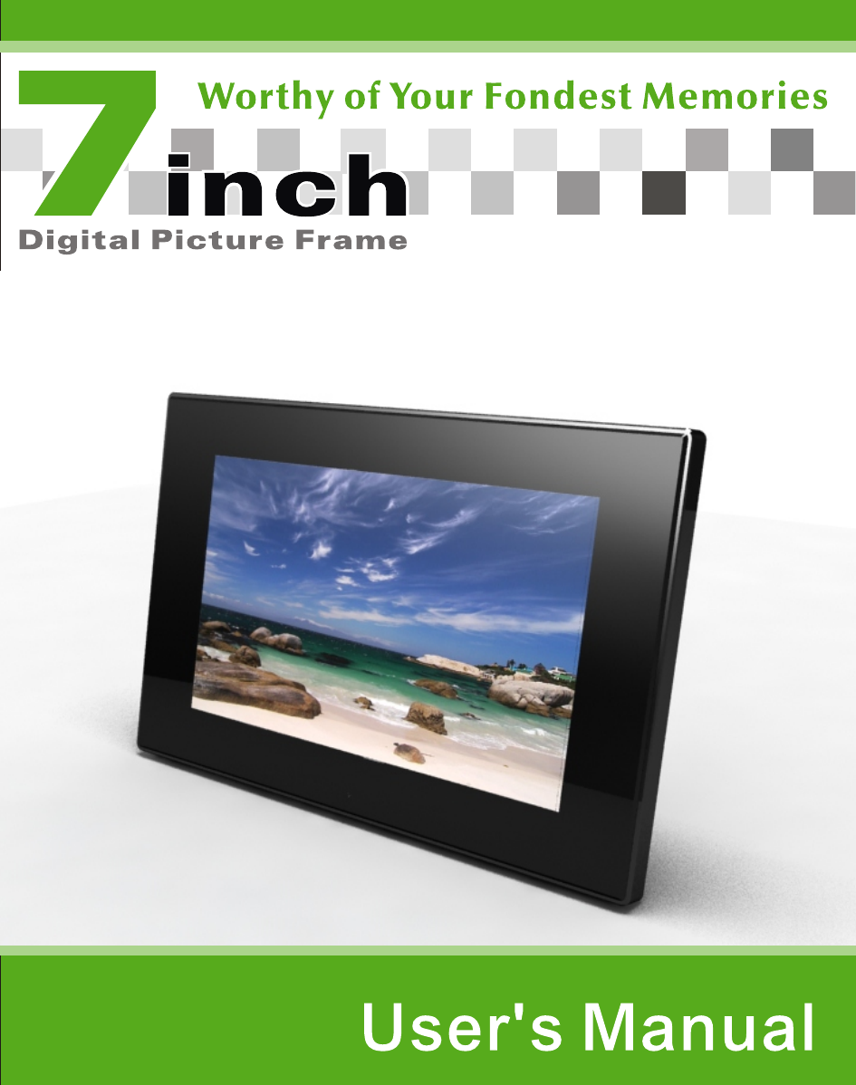 Win Accord 62107DWINCH Digital Photo Frame User Manual